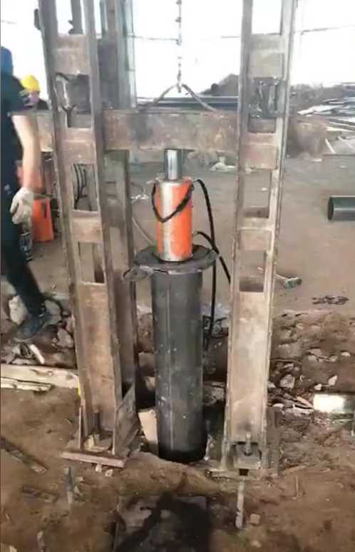 淄博桓台县钢管桩加固